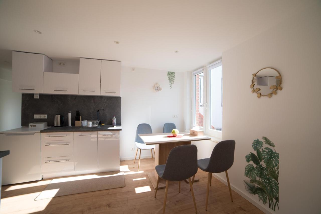 Schoene Ferienwohnung 54 M², Zentrumsnah, Kingbett Ерфурт Екстер'єр фото