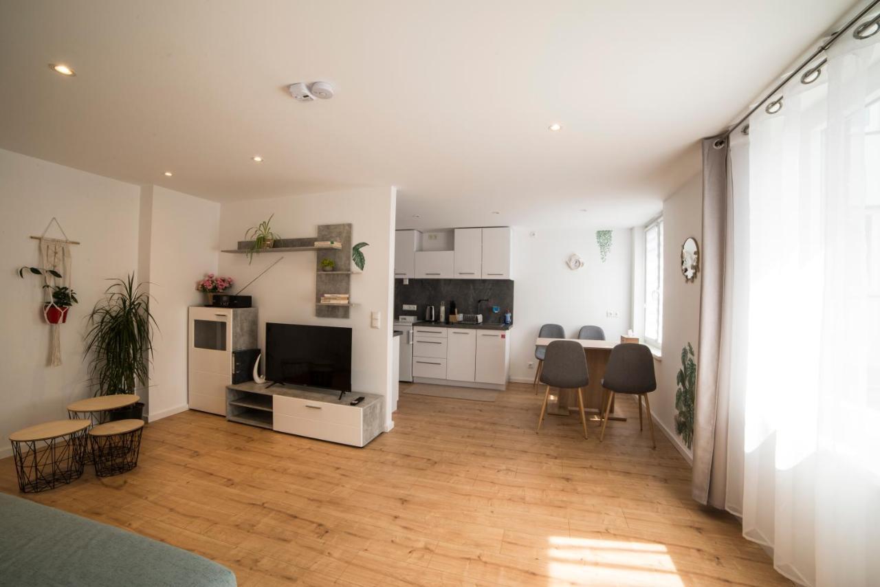 Schoene Ferienwohnung 54 M², Zentrumsnah, Kingbett Ерфурт Екстер'єр фото