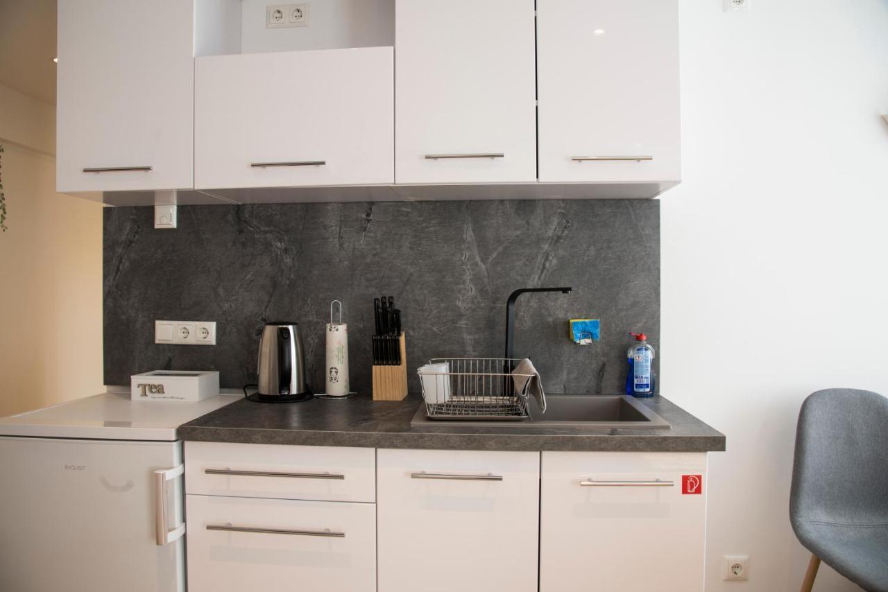 Schoene Ferienwohnung 54 M², Zentrumsnah, Kingbett Ерфурт Екстер'єр фото